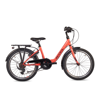 Laste jalgratas S'COOL chiX, 20" Coral/Dark Red