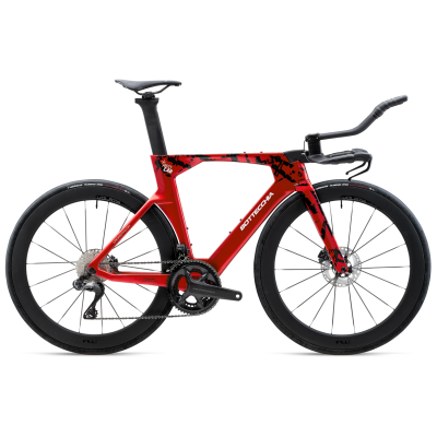Maanteeratas BOTTECCHIA Cronothlon, 81 Black Red (S)